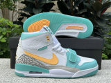 Authentic Jordan Legacy 312 White/Light Green/Yellow