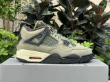 Authentic UNDEFEATED x Air Jordan 4 Olive