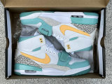 Authentic Jordan Legacy 312 White/Light Green/Yellow