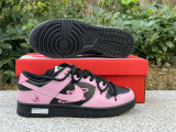 Authentic Nike Dunk Low Beige White/Pink