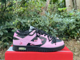 Authentic Nike Dunk Low Beige White/Pink