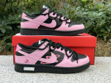 Authentic Nike Dunk Low Beige White/Pink