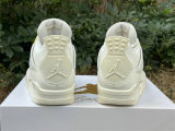 Authentic Air Jordan 4 WMNS Sail