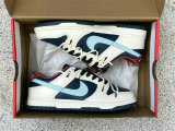 Authentic Nike Dunk Low Beige Blue