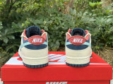 Authentic Nike Dunk Low Beige Blue