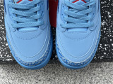 Authentic Jordan Spizike Low Football Blue/Red