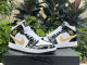 Authentic Air Jordan 1 Mid “Black/Metallic Gold”