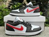 Authentic Air Jordan 1 Low Siren Red/Black/White