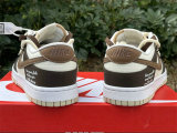 Authentic Nike Dunk Low Brown/Black/White