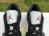 Authentic Air Jordan 1 Low Siren Red/Black/White