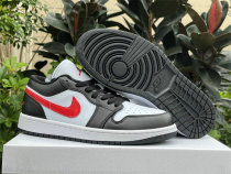 Authentic Air Jordan 1 Low Siren Red/Black/White Authentic Air Jordan 1 Low Siren Red/Black/White