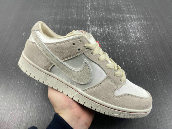 Authentic Nike SB Dunk Low “City of Love” Coconut Milk/Light Bone
