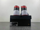 Authentic Air Jordan 1 Mid Black/Red/White