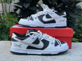 Authentic Nike Dunk Low Dust Black/White