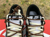 Authentic Nike Dunk Low Dark Blue/Black/White/Brown