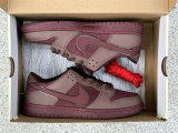Authentic Nike SB Dunk Low “City of Love” Burgundy Crush