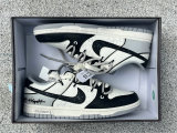 Authentic Nike Dunk Low Grey/Black/White