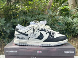 Authentic Nike Dunk Low Grey/Black/White