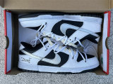 Authentic Nike Dunk Low Dust Black/White
