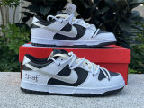 Authentic Nike Dunk Low Dust Black/White