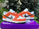 Authentic Nike Dunk Low Orange/White