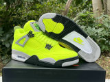 Authentic Air Jordan 4 Tour Yellow