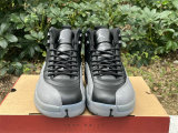 Authentic Air Jordan 12 Black/Wolf Grey/White