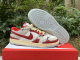Authentic Nike Dunk Low SE Red/Light Grey/White
