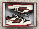 Authentic Nike Dunk Low Retro University Red/White/Black