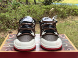 Authentic Nike Dunk Low Retro University Red/White/Black
