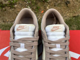 Authentic Nike Dunk Low Beige White/Brown