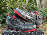 Authentic Jordan Spizike Low Black/Red