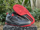 Authentic Jordan Spizike Low Black/Red