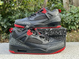 Authentic Jordan Spizike Low Black/Red