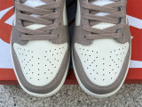 Authentic Nike Dunk Low Beige White/Brown