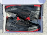 Authentic Jordan Spizike Low Black/Red