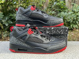 Authentic Jordan Spizike Low Black/Red
