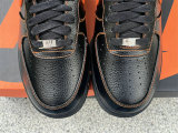 Authentic VLONE x Nike Air Force 1 Black/Orange