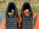 Authentic VLONE x Nike Air Force 1 Black/Orange