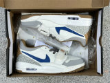 Authentic Jordan Legacy 312 Low Beige Grey/Blue