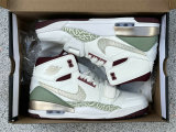 Authentic Jordan Legacy 312 White/Green/Gold
