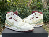 Authentic Jordan Legacy 312 White/Green/Gold