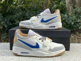 Authentic Jordan Legacy 312 Low Beige Grey/Blue