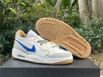 Authentic Jordan Legacy 312 Low Beige Grey/Blue Authentic Jordan Legacy 312 Low Beige Grey/Blue