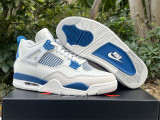 Authentic Air Jordan 4 “MILITARY BLUE”