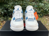 Authentic Air Jordan 4 “MILITARY BLUE”