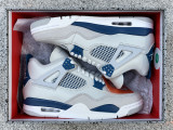 Authentic Air Jordan 4 “MILITARY BLUE”
