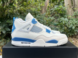Authentic Air Jordan 4 “MILITARY BLUE”