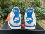 Authentic Air Jordan 4 “MILITARY BLUE”