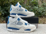 Authentic Air Jordan 4 “MILITARY BLUE”